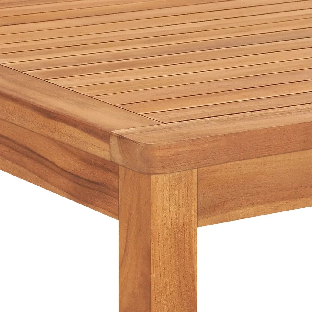 Set da Pranzo per Giardino 3 pz in Legno Massello di Teak cod mxl 35406