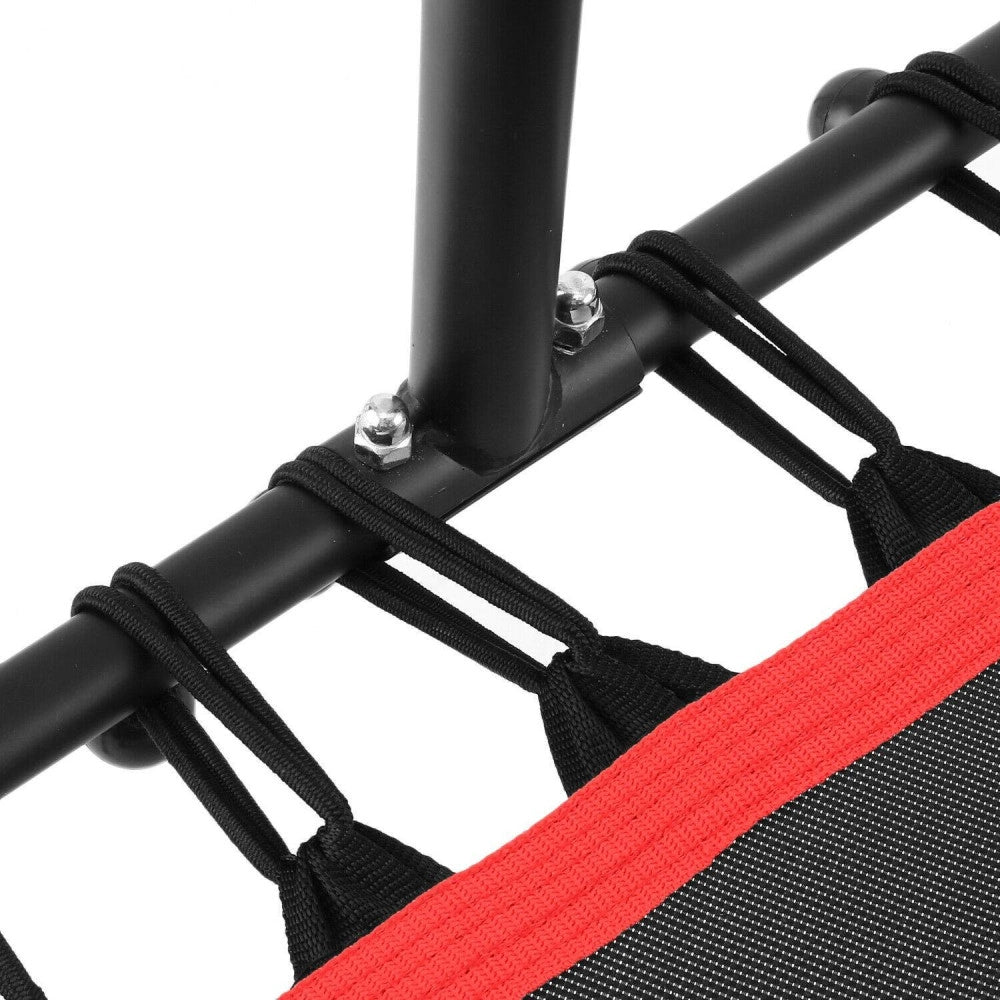 Trade Shop - Trampolino Tappeto Molle Elastico 150kg Con Maniglia Di Sicurezza Fitness Sport -