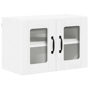 Pensile da cucina | Mobile in vetro da parete LUCCA Bianco 60 x 31 x 40 cm