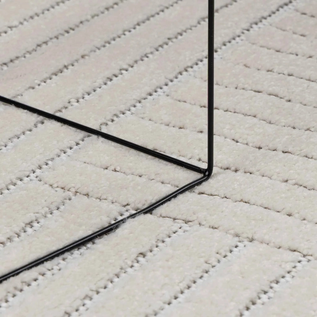 Tappeti per area PALMERAS Crema 280 x 200 cm Poliestere