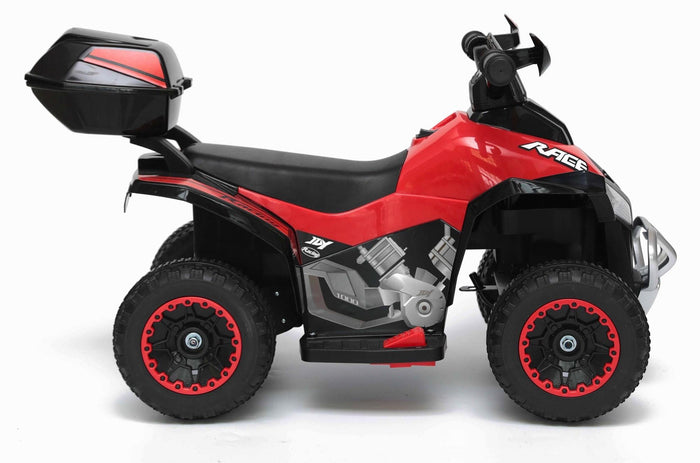 Mini Quad Elettrico per Bambini 6V Kid Go Deluxe Rosso