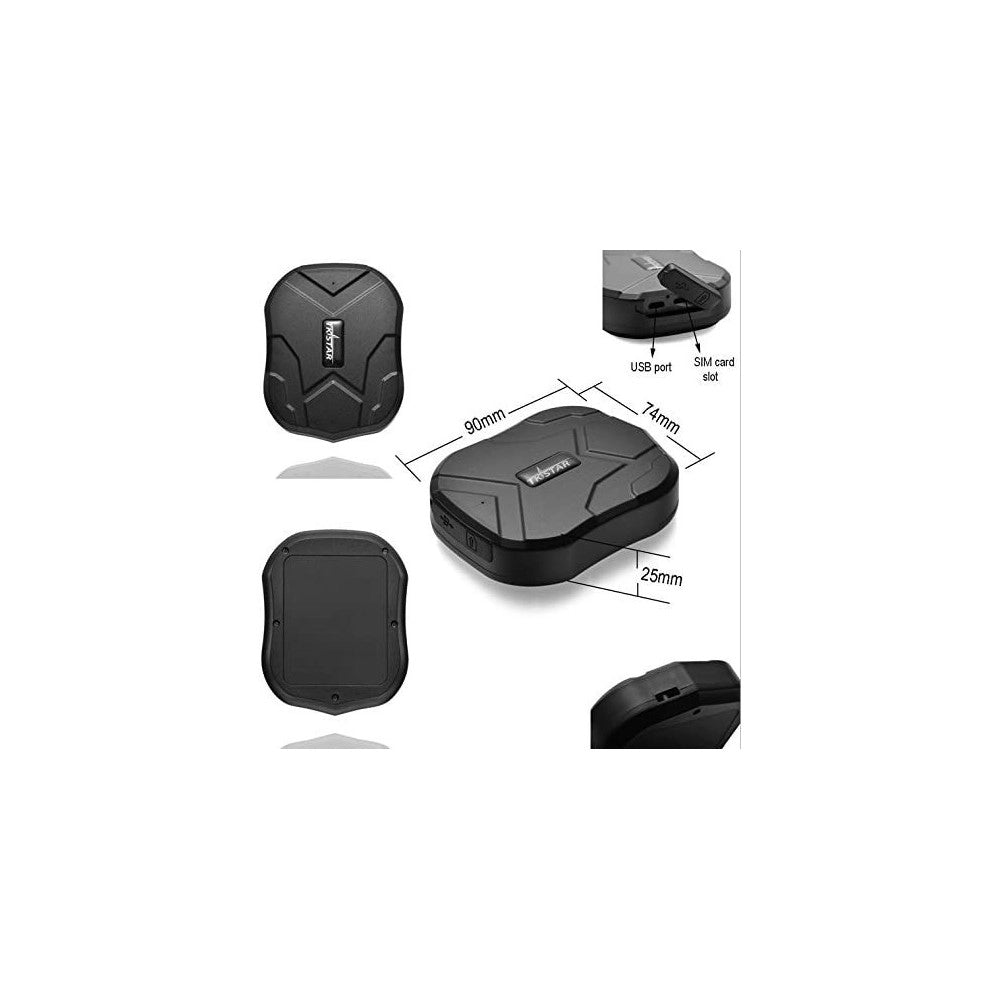 Trade Shop - Gps Tracker Gprs Gsm Localizzatore Satellitare Tk106 Magnetico Antifurto Scheda -