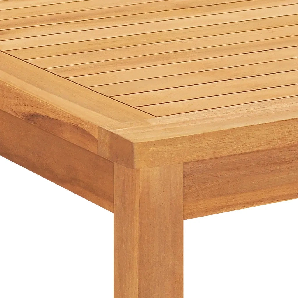 Set da Pranzo da Giardino 7 pz in Legno Massello di Teak 3157932