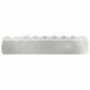 Bordure per prato 30 pz Argento 103 x 0,05 x 22 cm CFW6166781