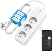 Pannello di alimentazione - Wi-Fi - 3 ingressi AC - consumo energetico - telecomando - intelligente - Alexa - Google Home - SmartThings - controllo vocale - 16 A - 15 m