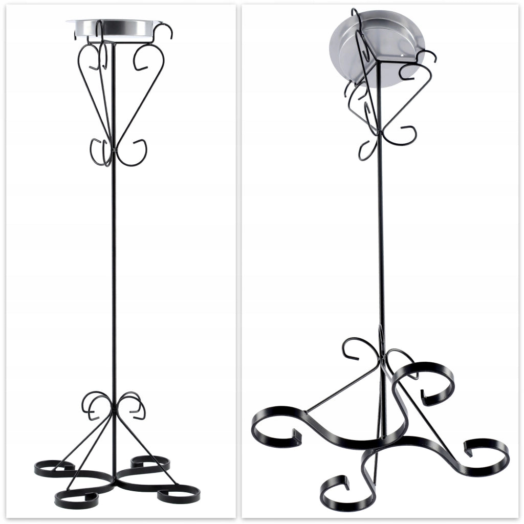 Posacenere da esterno KADAX, posacenere da giardino in metallo massiccio, stile retrò