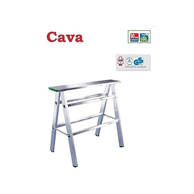 Facal CAVA Cavallettone Pieghevole Alluminio 83,5 cm Portata 300 Kg Professionale Made in Italy