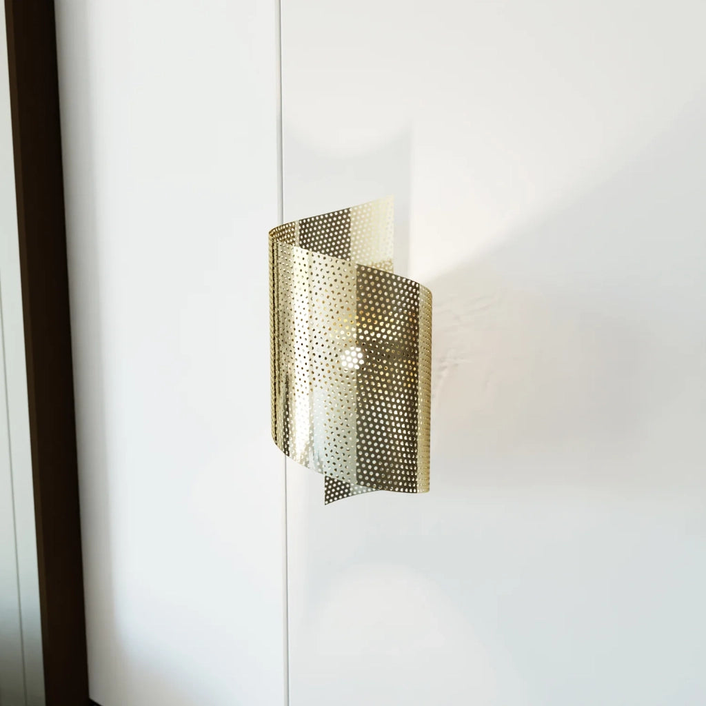 Applique Moderna Shamash 1 Luce Oro