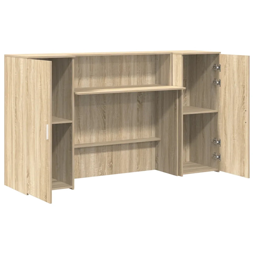 Banco Reception Rovere Sonoma 180x50x103,5 cm Legno Multistrato 3324207