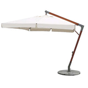 Ombrellone da Giardino decentrato 3x4 in legno - BRENTA
