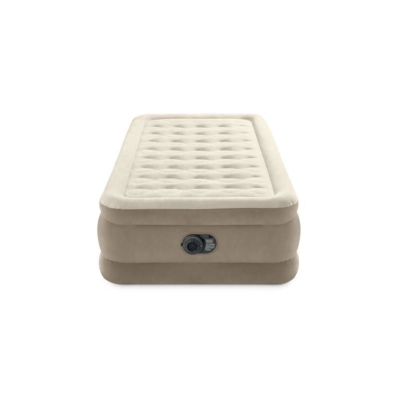 Intex Materasso Singolo Ultra Plush Dura Beam Con Tecnologia Fiber-Tech Con Po