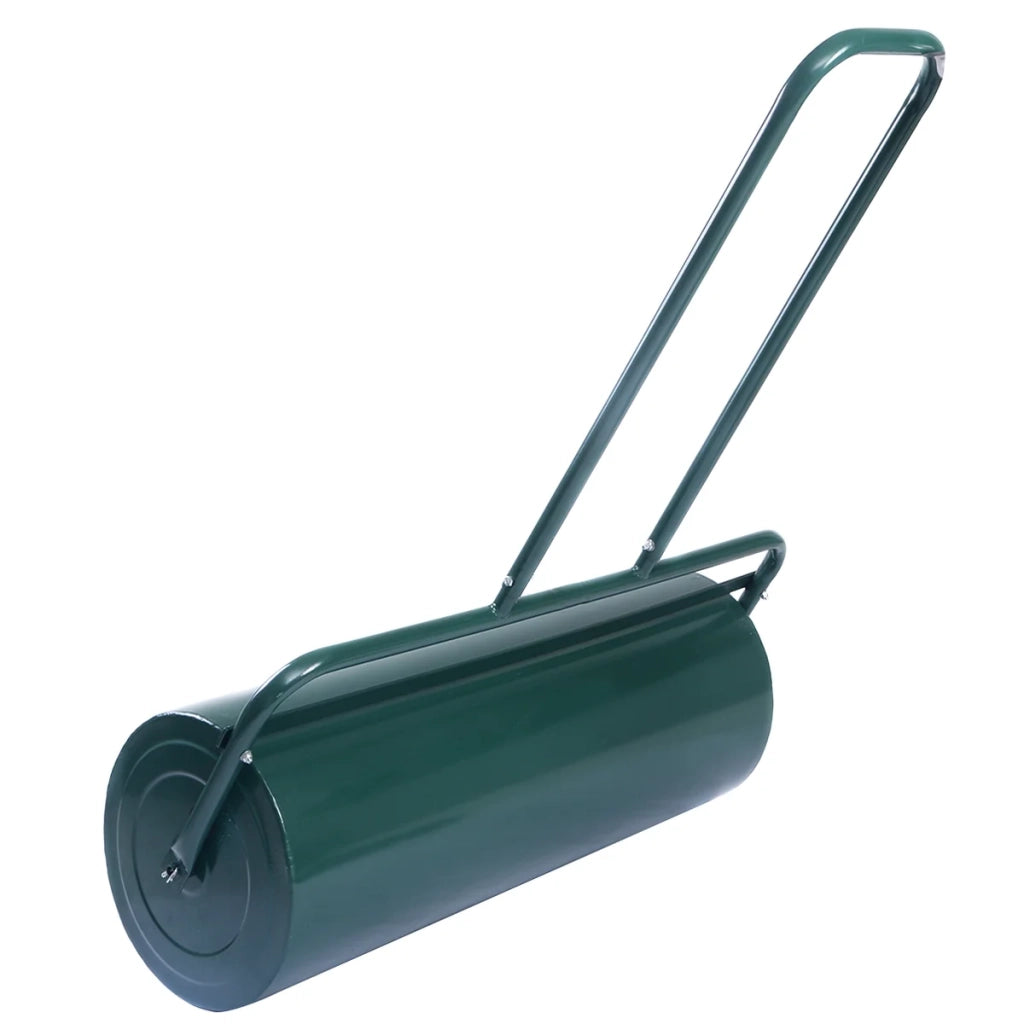 Rullo per prato 112 x 60 x 32 cm leggero e pratico finitura antiruggine acciaio verde 20_0020474