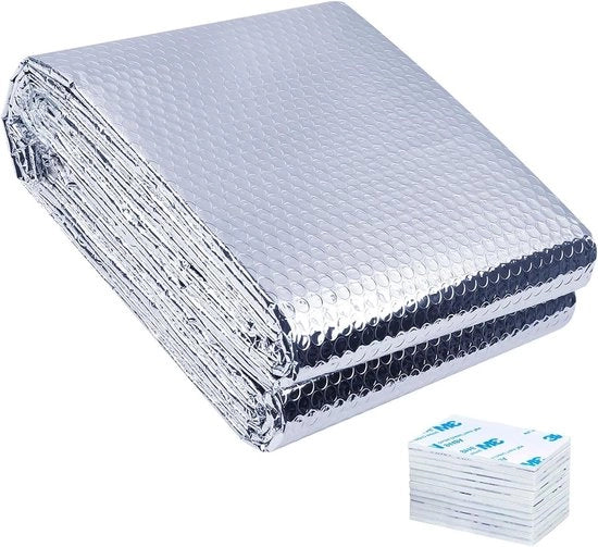 Foglia isolante 5 m x 06 m x 3 mm - Foglio isolante per radiatori - Isolamento dei radiatori - Riduzione dei costi invernali