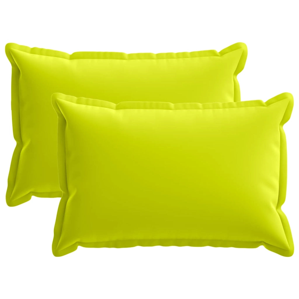 Federa 2 pcs HOUTEN Verde brillante. 30 x 50 cm Poliestere 916205