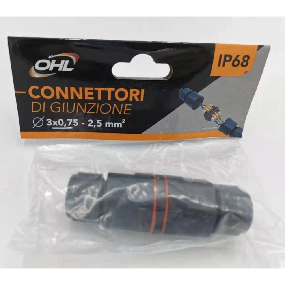 Trade Shop - Connettore Giunto A Tenuta Stagna Impermeabile Ip68 Connettori Di Giunzione Cn-d -