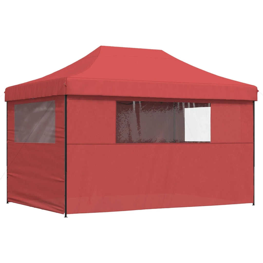 Tenda Party Borgogna 279 x 410 x 315 cm Tessuto Oxford 42023602