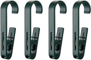 4 Stuks Antislip Washaken per Fila per Bagno, Armadio, Asciugatura Abbigliamento