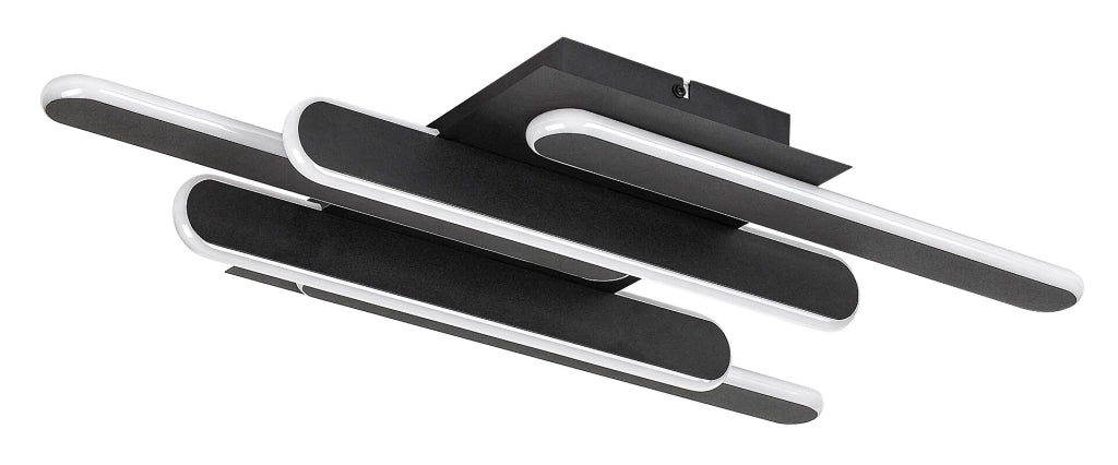 Plafoniera LED Sindri moderna nera 36W 3000-4000K Rabalux