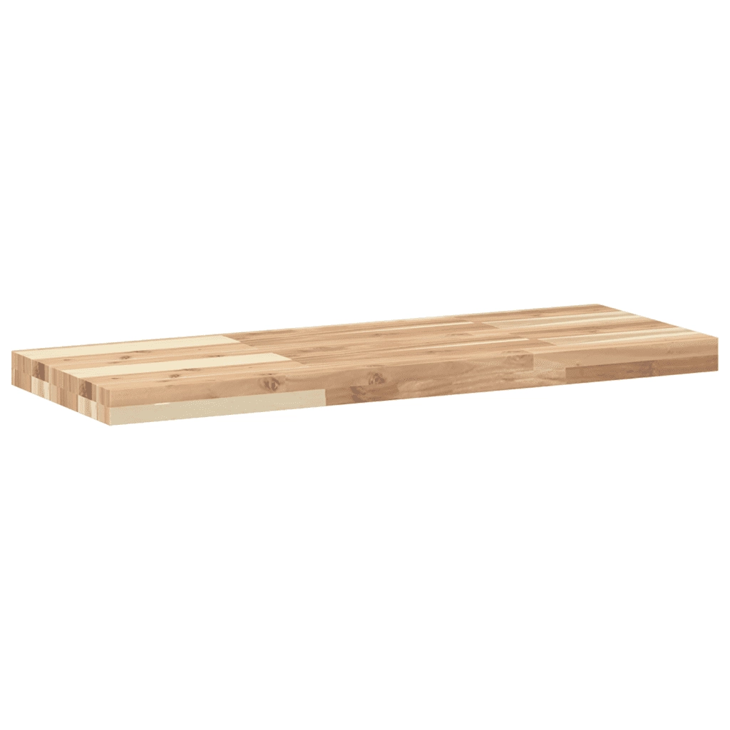 Mensole da Parete 3 pz 100x30x4 cm Legno Acacia Non Trattato 3279457