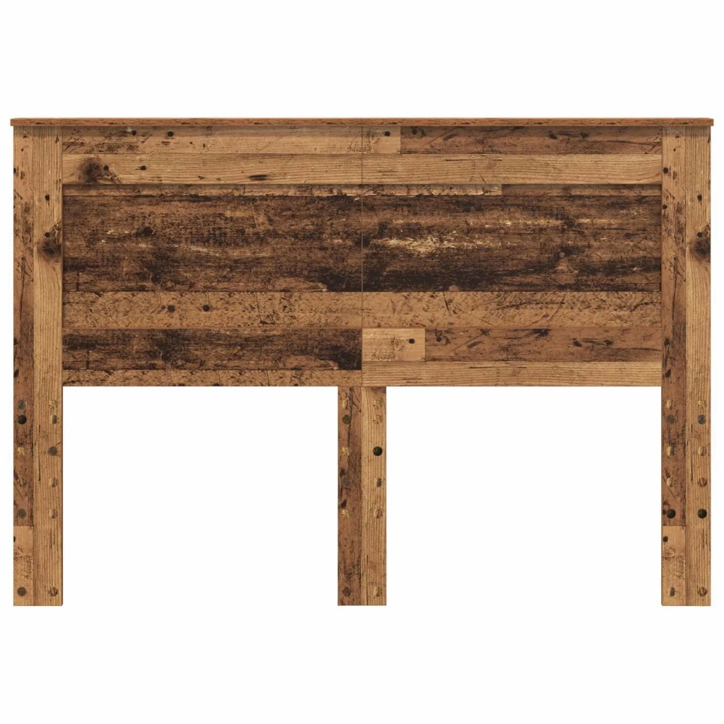 Testiera | Testata con Testiera | Testata Legno vecchio 140 cm Legno multistrato