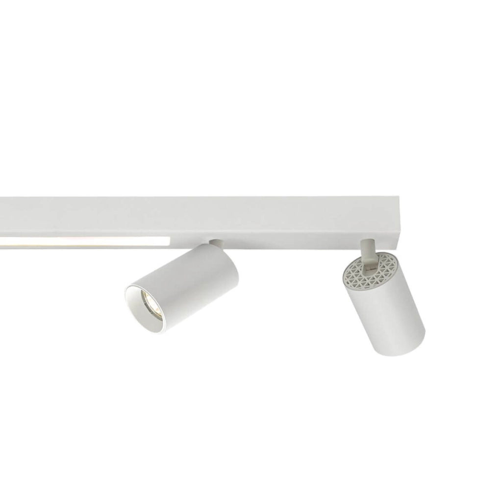 Plafoniera Perugia 4xGU10 + LED bianca/oro Light Prestige