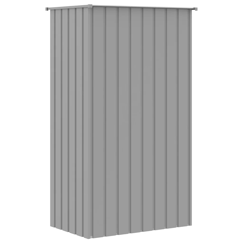 Gabbia per Uccelli Grigia 115x78x200 cm in Acciaio Zincato 172343