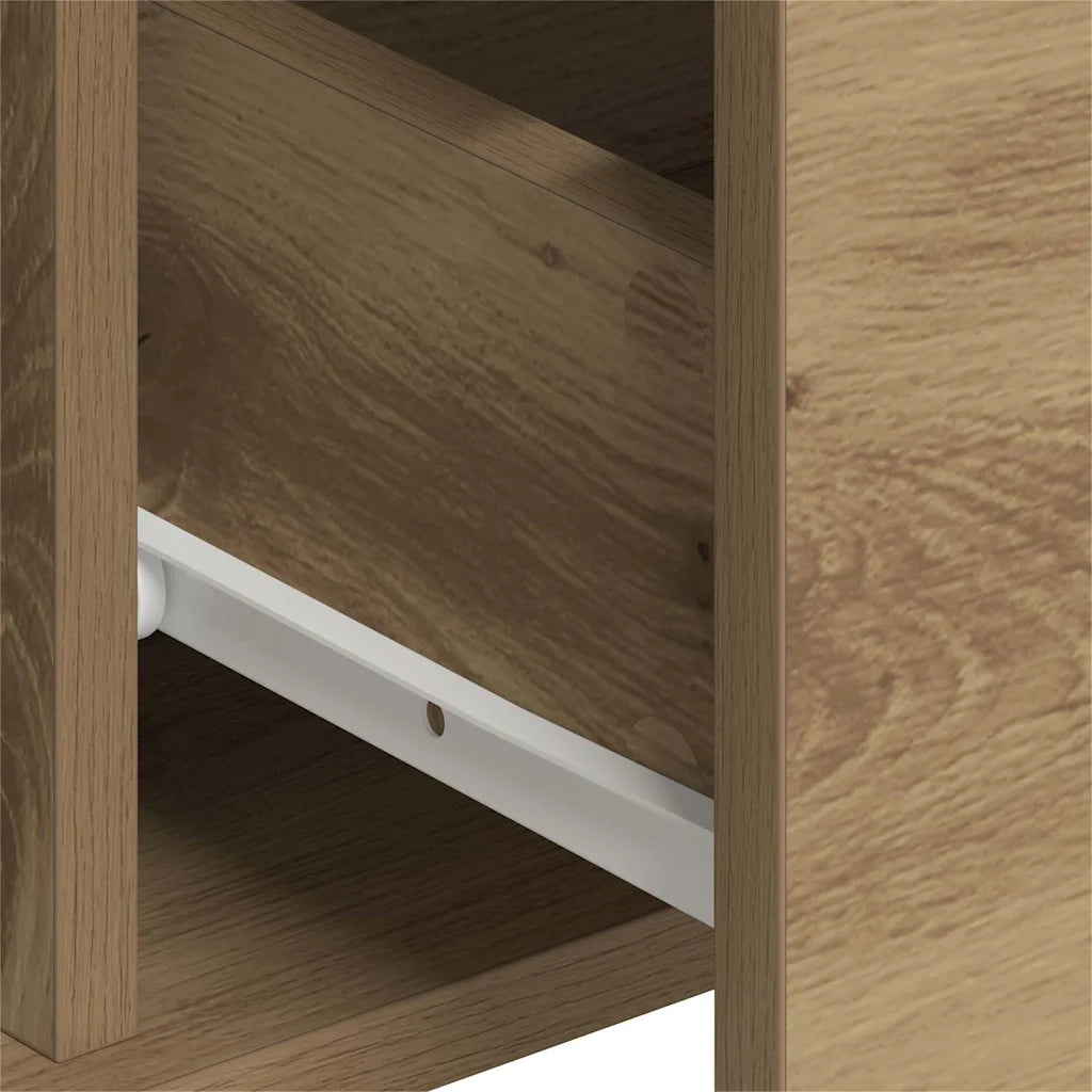 Credenza con cassetto 2 pcs Rovere artigianale 60 x 31 x 84 cm 3334312