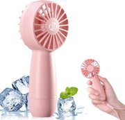 Ventilatore Manuale Mini - Ventilatore Portatile Oplaadabile - Ventilatore Manuale Portatile