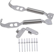 Kit di chiusura motore in alluminio - 15 cm x 2,5 cm - 180g - Chiusura motore con clip