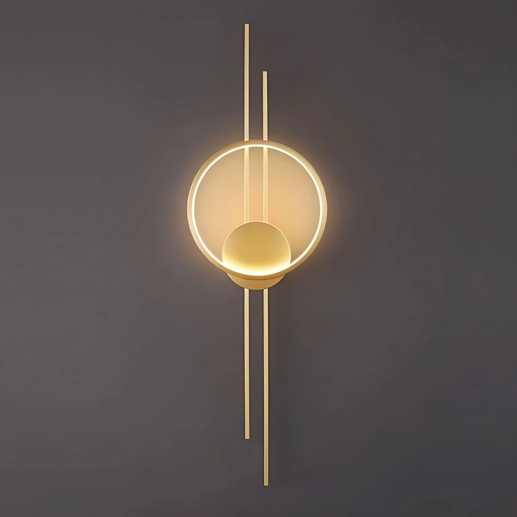 Applique Da Parete Led App1781-w Brush Gold