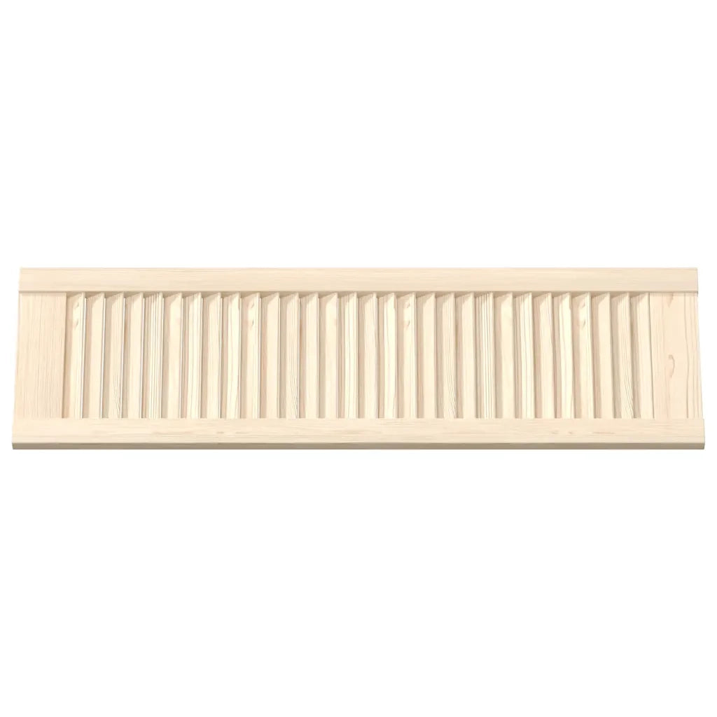 Ante con Design a Lamelle 2 pz 99x29,5 cm in Legno di Pino 4015895