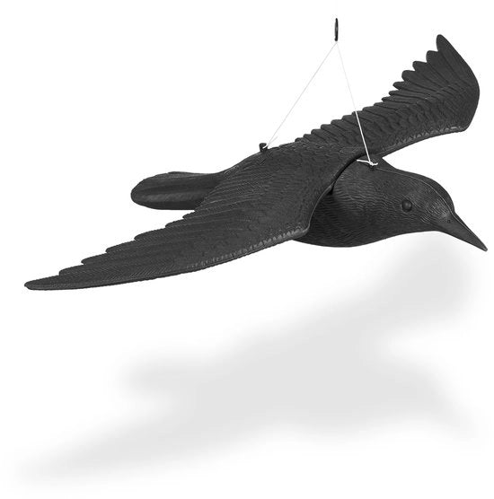 Decora 10 pezzi uccellino in volo - statua di uccello - figura da giardino - repellente