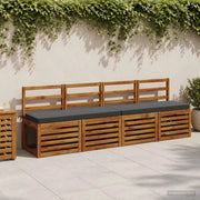 Cuscino per Panchina a 1 Pezzo VUGHT 100% Poliestere Antracite 951250