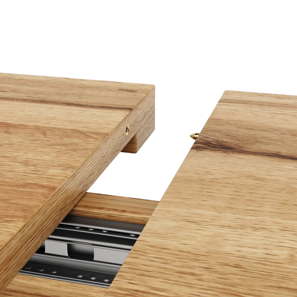 Tavolo da Pranzo Allungabile 120-160 cm ¨C Xylo ¨C Piano Effetto Legno, Rettangolare