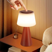 ZMH Lampada da tavolo LED wireless batteria 3600mAh dimmerabile moderna per soggiorno