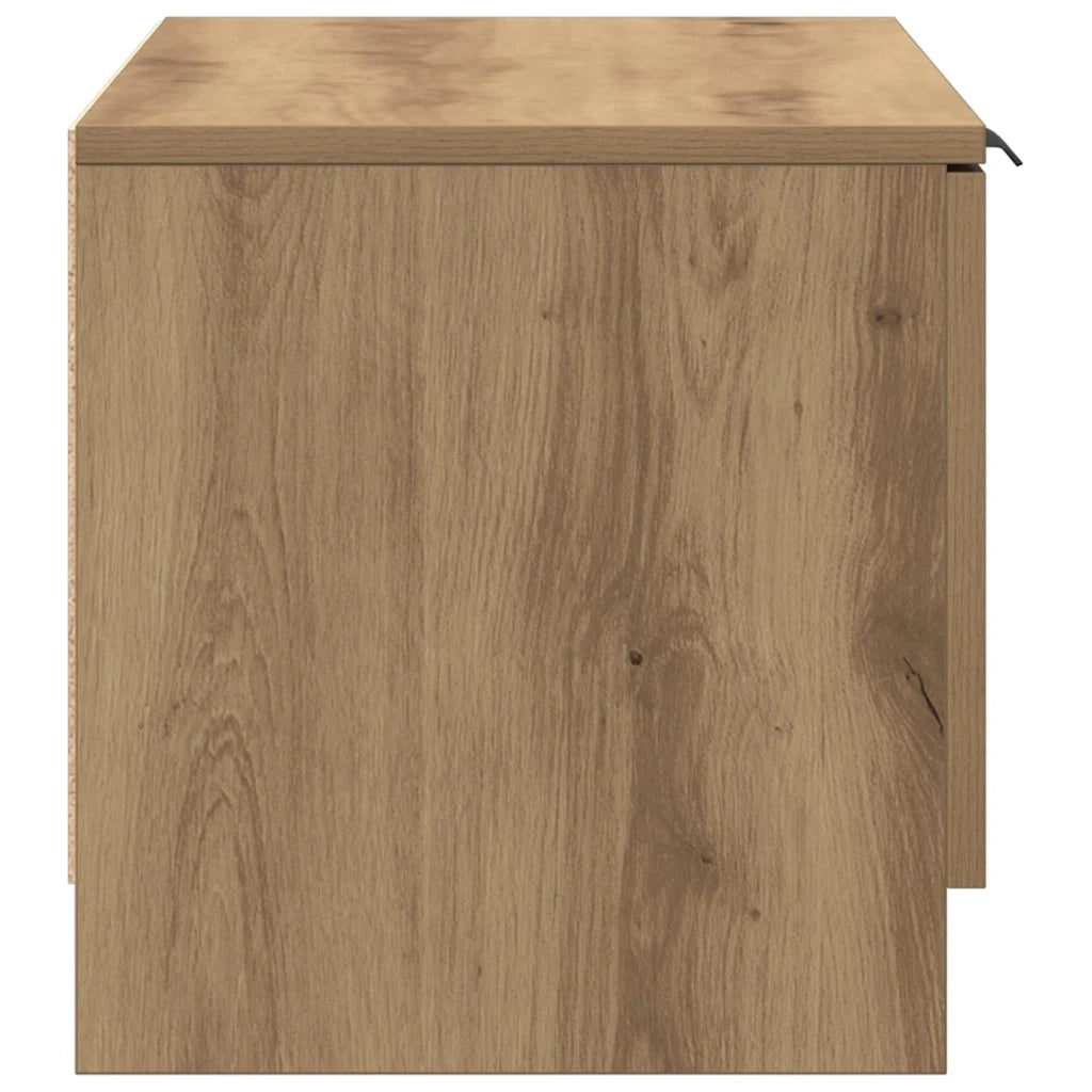 vidaXL Mobili Porta TV 2 pz Rovere Artigianale 80x35x36,5cm Truciolato