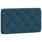 Cuscino Testiera Blu 80 cm in Velluto CFW5411077