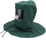 Elmetto di protezione solare con visiera completa - Ademabile - Leggero - Maschera protettiva - Tessuto in canapa - Lente in acrilato trasparente - Maschera per tessuto