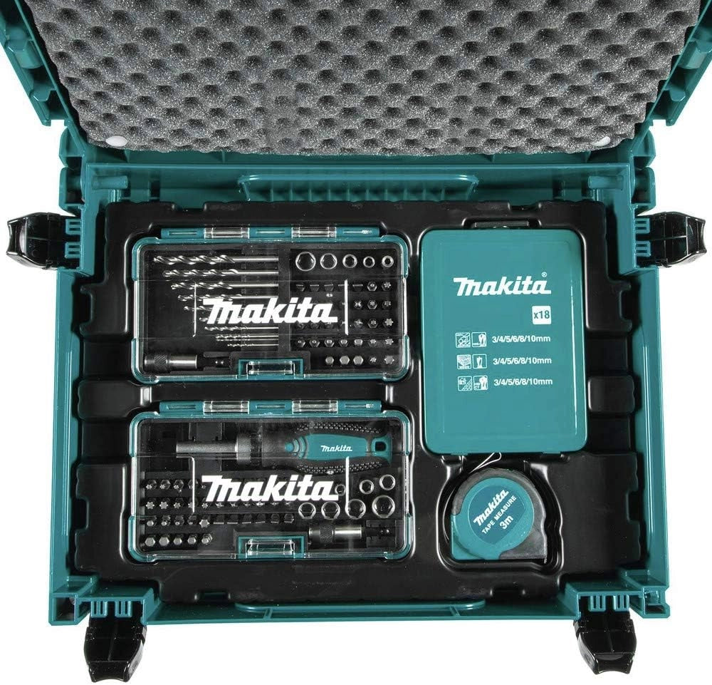 Makita B-49884 - Set de acesorios makpac 116pcs