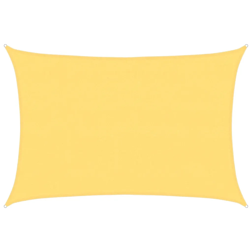 Vela Ombreggiante-Parasole a vela HDPE Rettangolare 4x6 m Beige