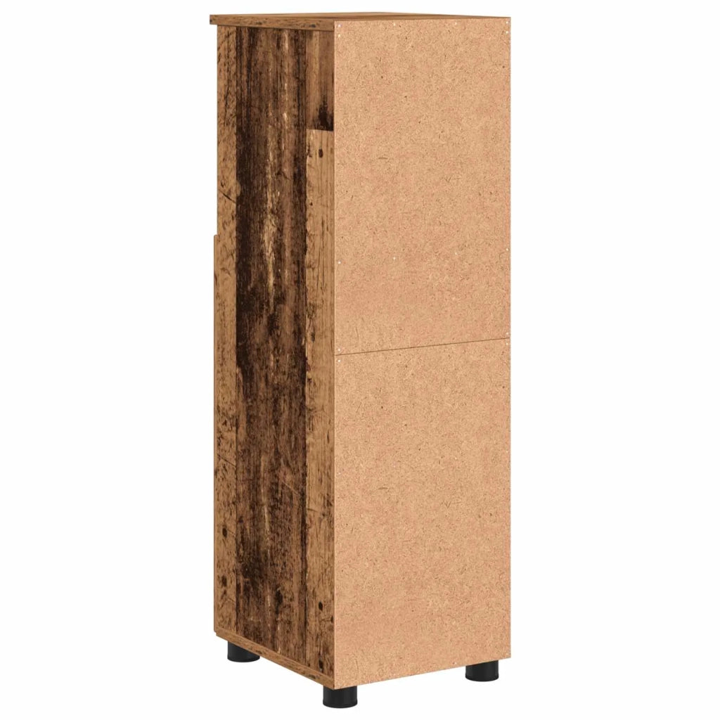 Mobile da Bagno con archiviazione Legno vecchio 30 x 35 x 95 cm 883322