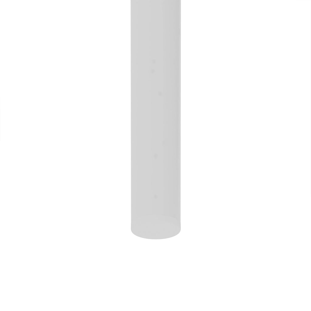 TAVOLINO DA SALOTTO Rettangolare in vetro temperato 97,5x61,5x45 cm Grigio/Bianco