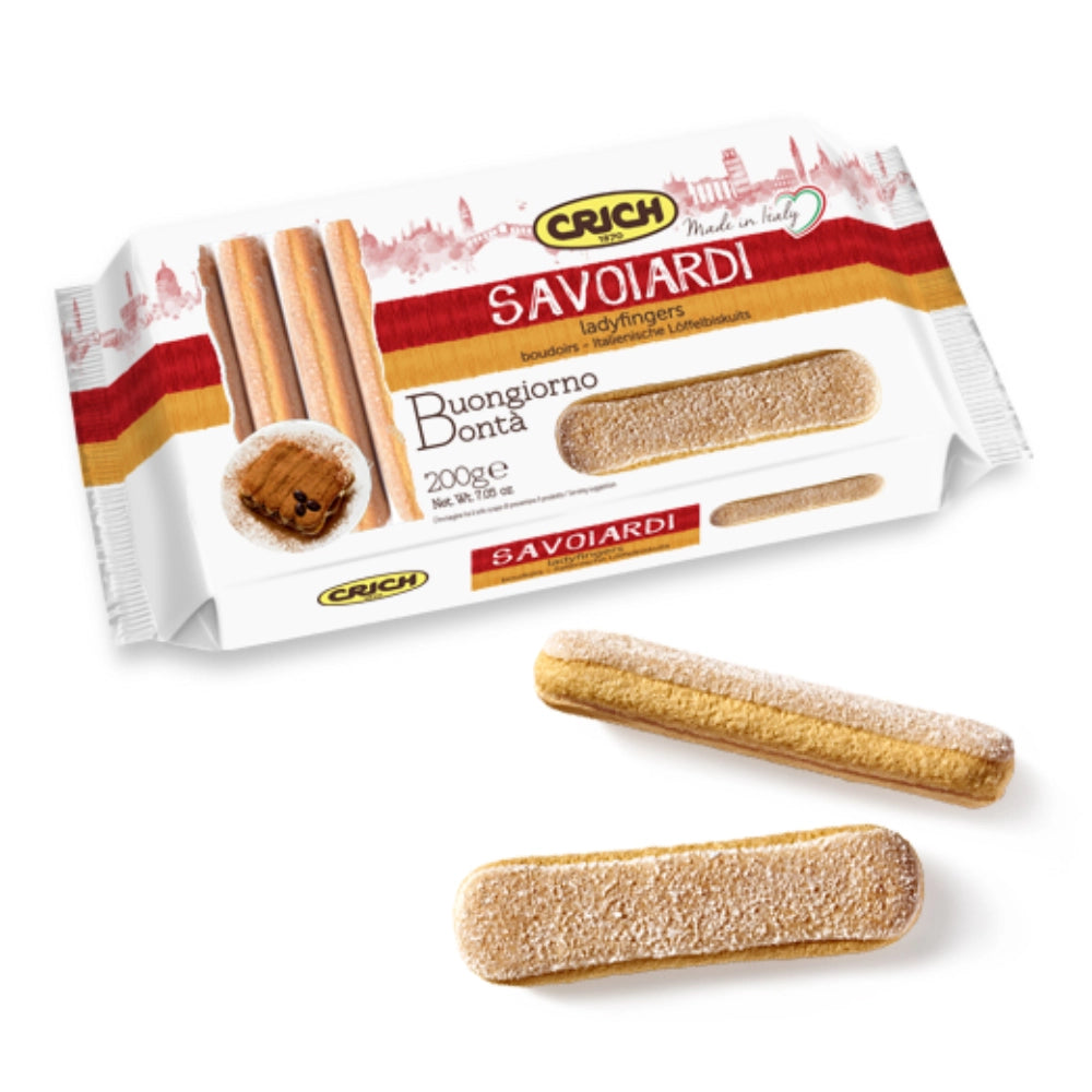 Crich savoiardi biscotti in confezione da 200 grammi