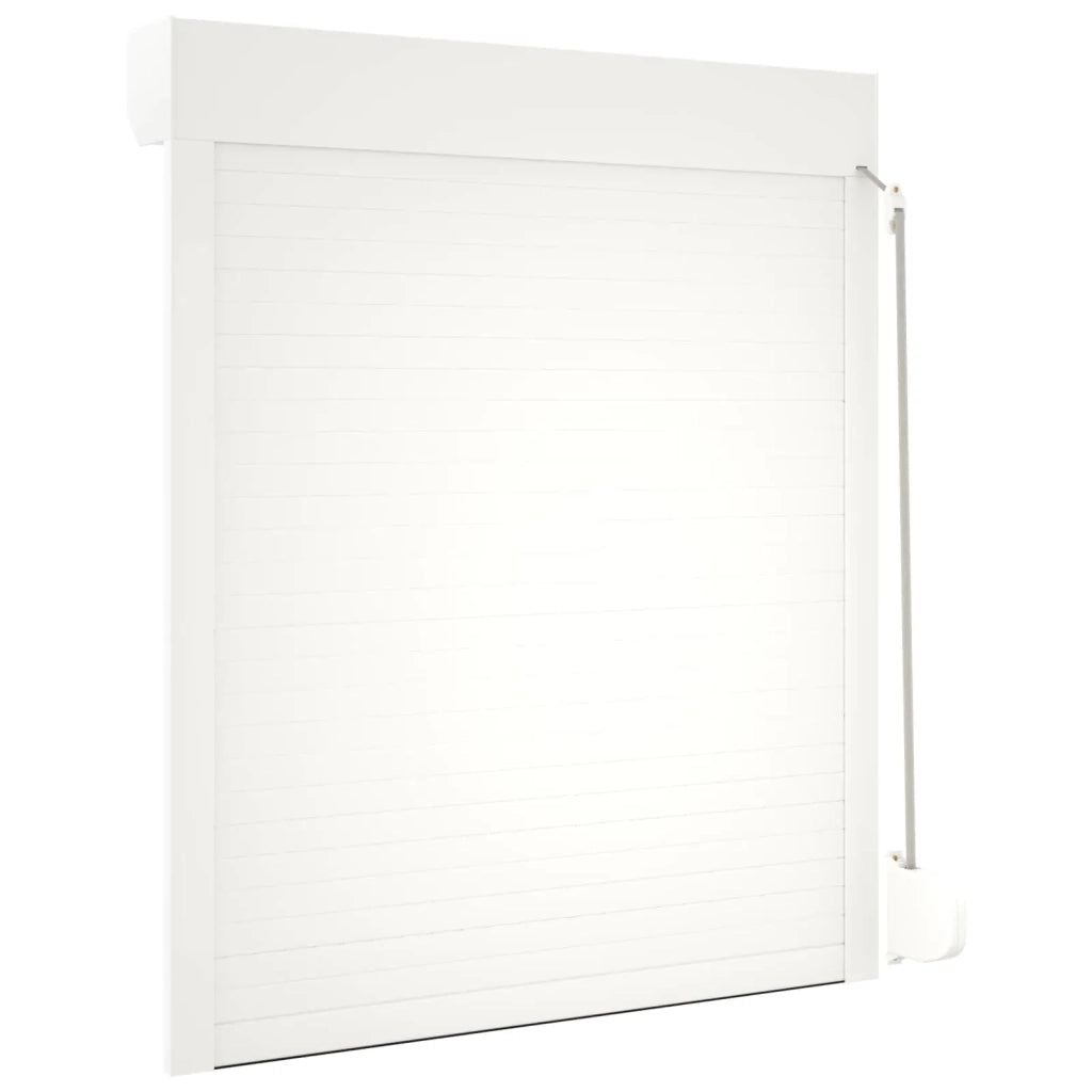 Persiana a rullo Bianco 100 x 130 cm Alluminio e poliuretano CFW2676045