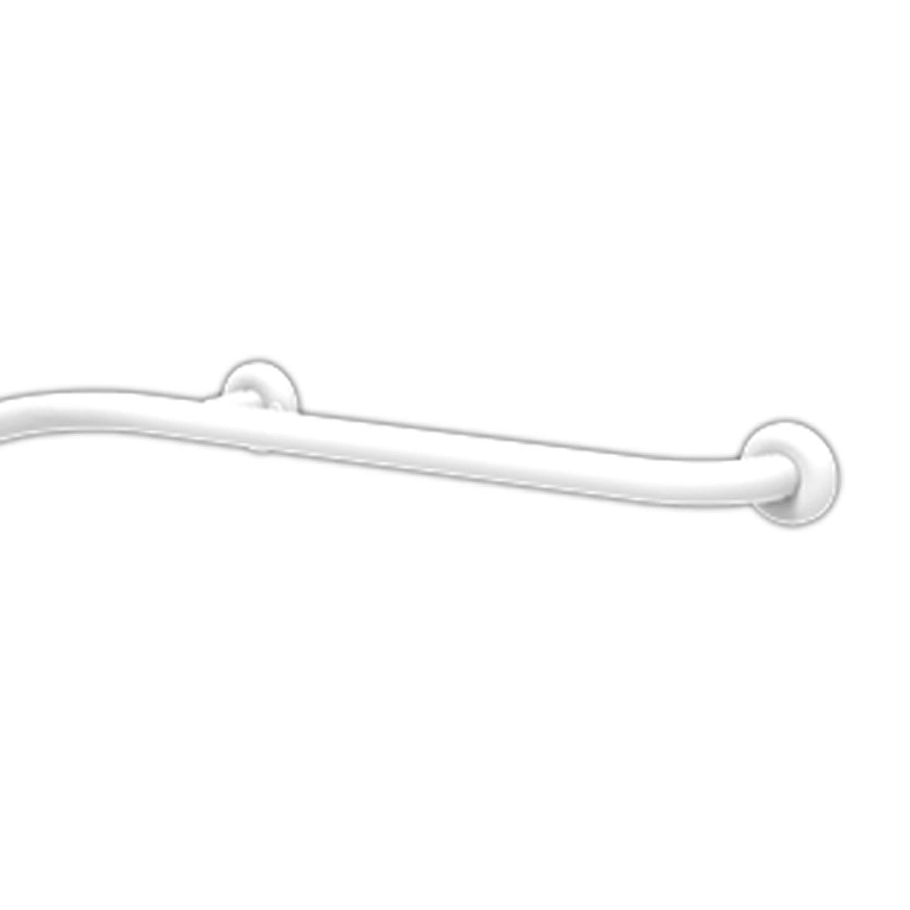 Maniglia angolare per bagni disabili color bianco 70x70x70 cm