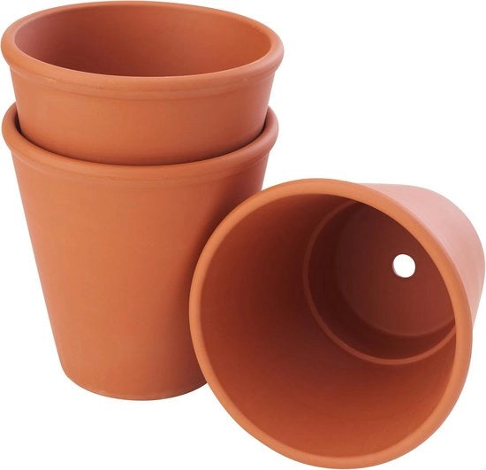 Vasi di Terracotta per Giardino e Progetti Creativi - 10-12 cm