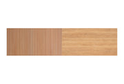 Testiera per letto Herdasa 140cm rovere dorato stampa doghe rovere 67x225x3cm