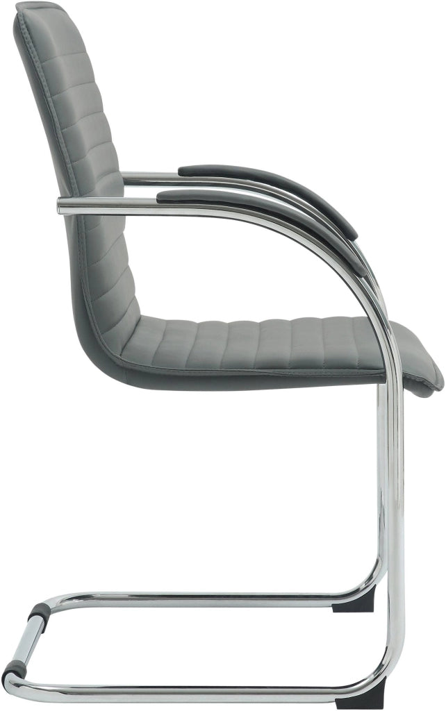Sedia visitatore in ecopelle Tira 5