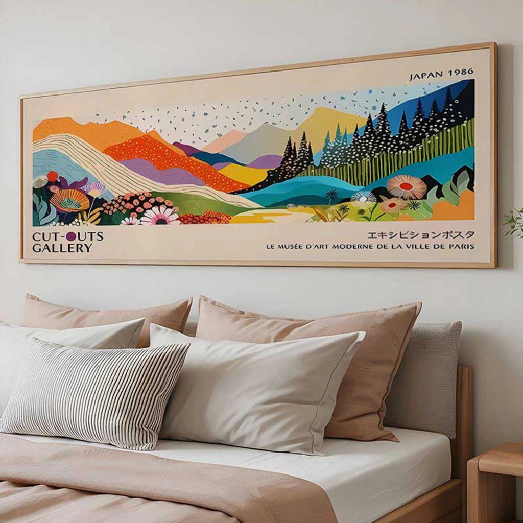 Misola, Quadro Materiale Struttura in Legno Nobilitato, 50x120h cm Multicolore