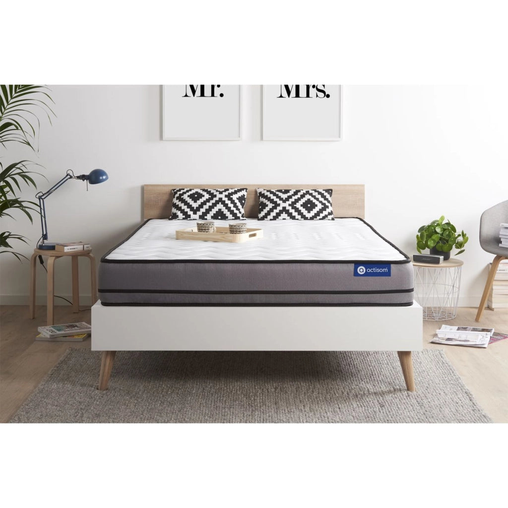 Materasso matrimoniale Actilatex night 200x200cm - Spessore : 20cm - Lattice e memory foam - Molto rigido